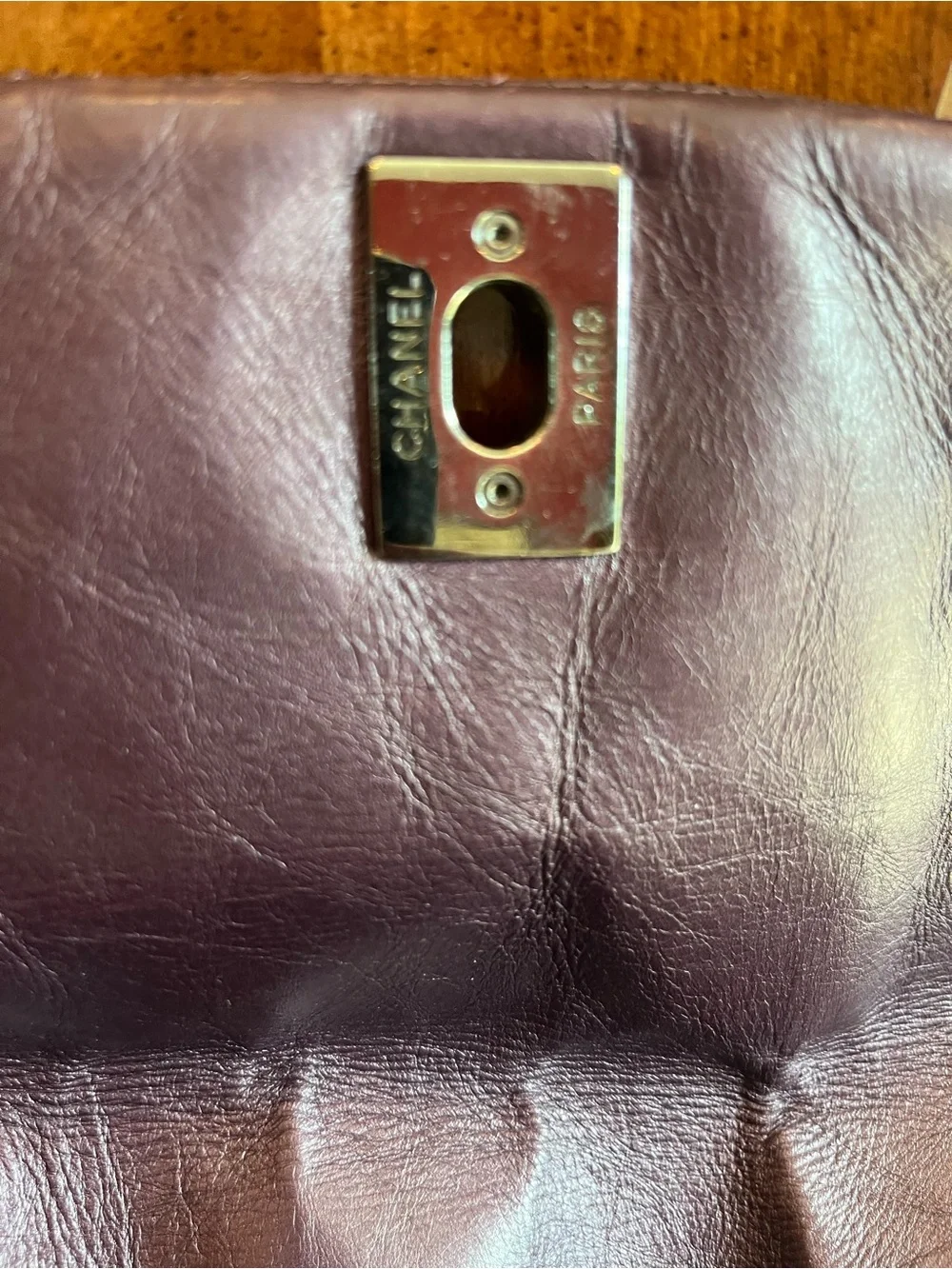Chanel Fall 2012 Purple Lady Pearly Tote 17 Series Lambskin Karl Lagerfeld